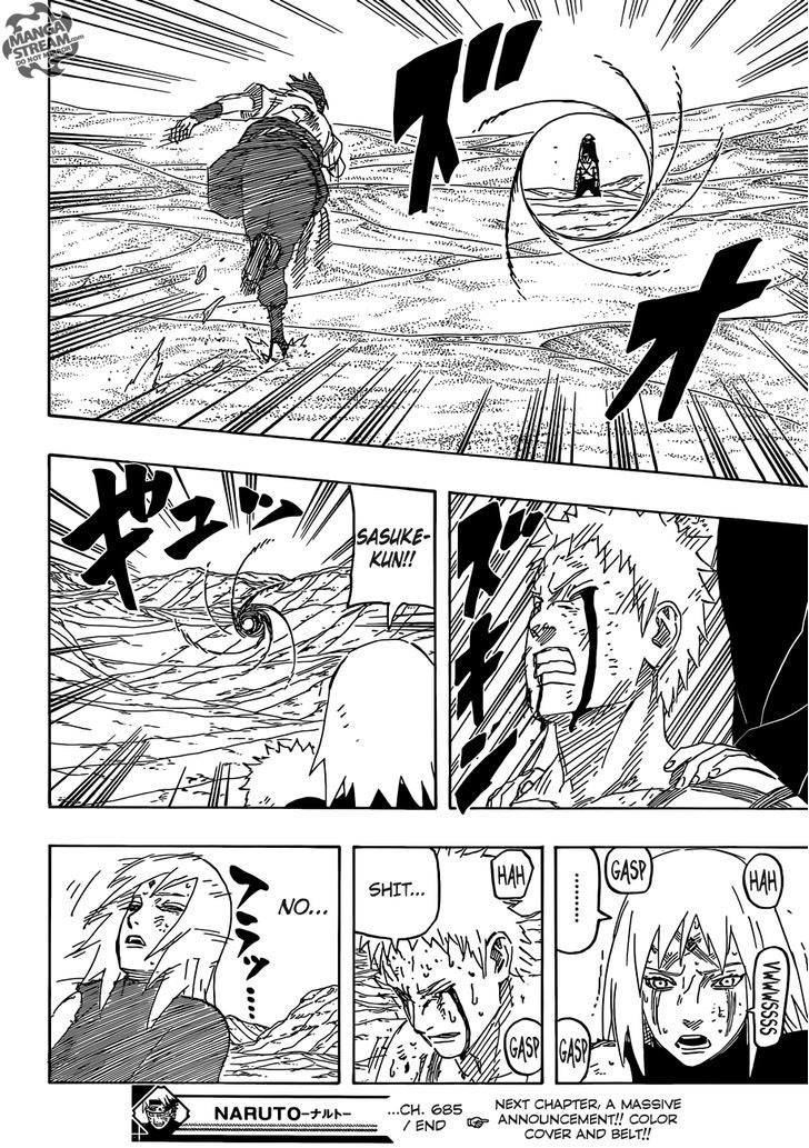 Naruto - Vol.71 Chapter 685 : Everything I've Got...!!