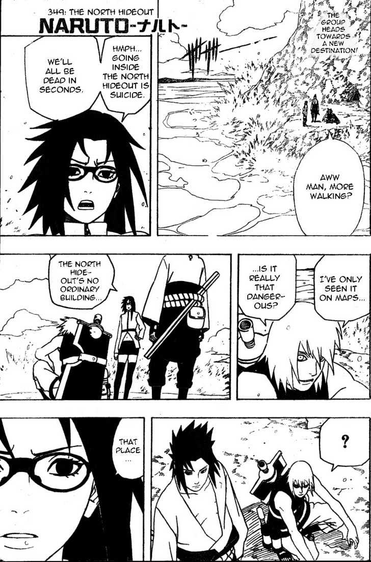 Naruto - Vol.38 Chapter 349 : The North Hideout