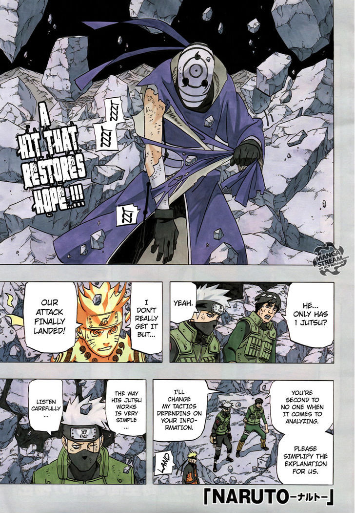 Naruto - Vol.62 Chapter 597 : The Secret Behind The Space-Time Ninjutsu