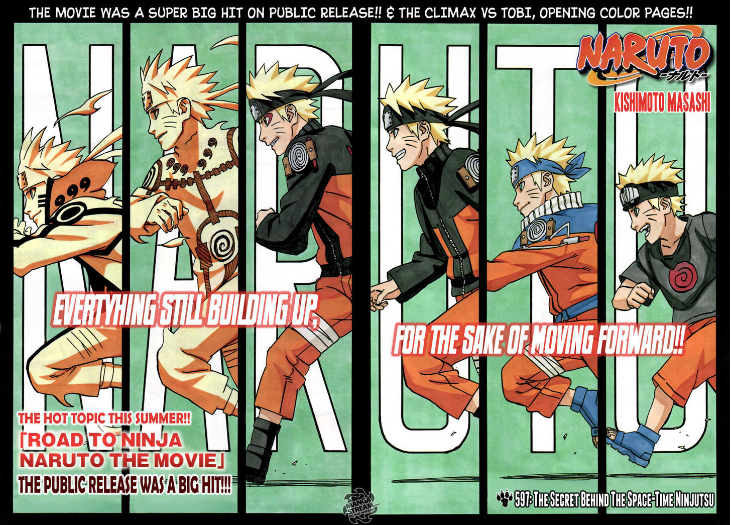 Naruto - Vol.62 Chapter 597 : The Secret Behind The Space-Time Ninjutsu