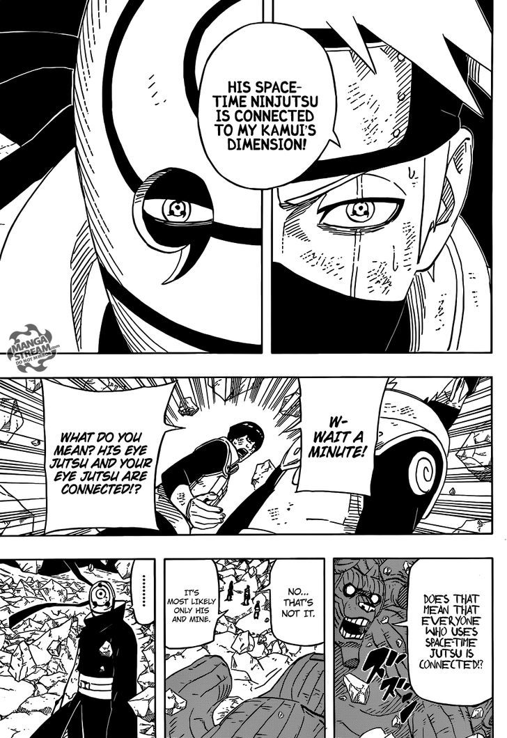 Naruto - Vol.62 Chapter 597 : The Secret Behind The Space-Time Ninjutsu