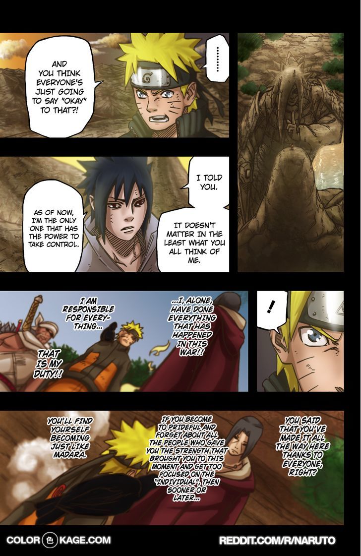 Naruto - Vol.72 Chapter 694.1 : Naruto And Sasuke (1)