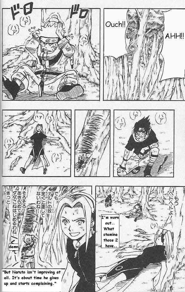 Naruto - Vol.3 Chapter 18 : Training Commence