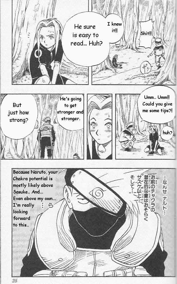 Naruto - Vol.3 Chapter 18 : Training Commence