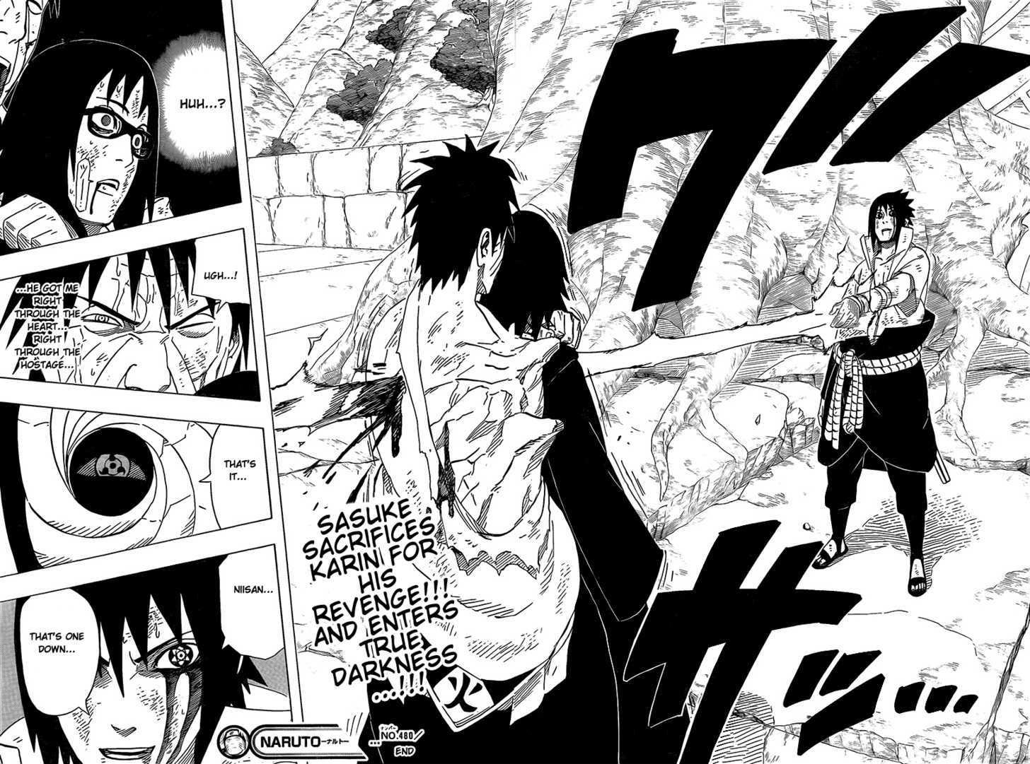 Naruto - Vol.51 Chapter 480 : Sacrifice