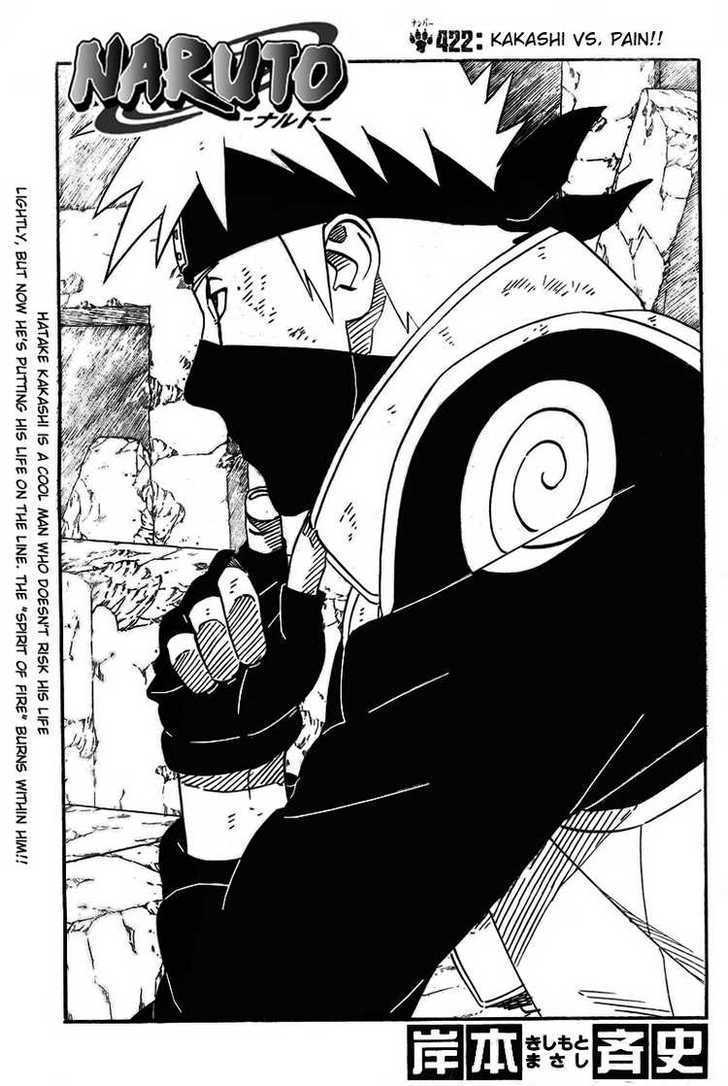 Naruto - Vol.45 Chapter 422 : Kakashi Vs. Pain