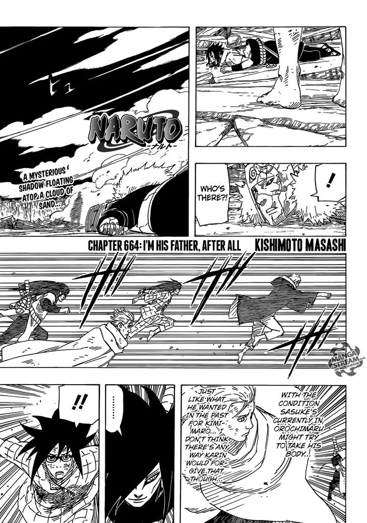 Naruto - Vol.69 Chapter 664 : I'm His Father, After All