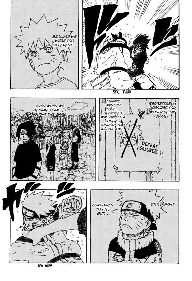 Naruto - Vol.26 Chapter 227 : Chidori Vs. Rasengan!!