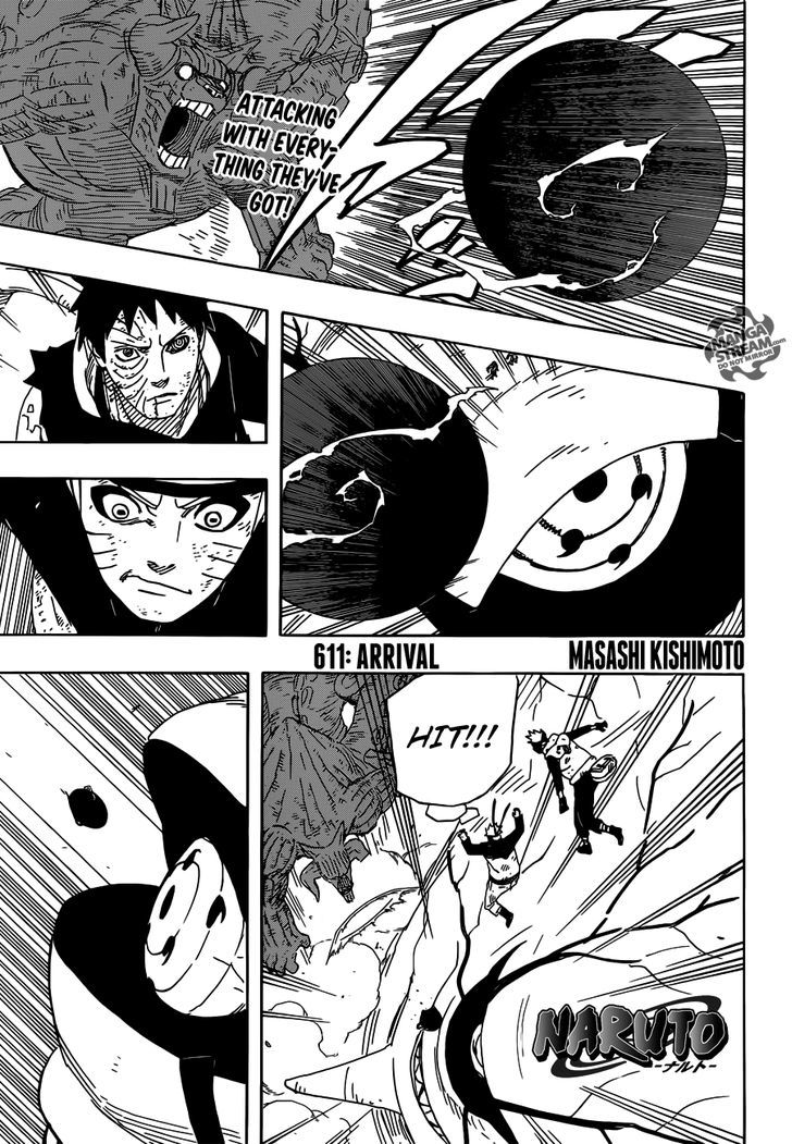 Naruto - Vol.64 Chapter 611 : Arrival