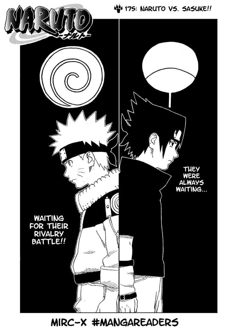 Naruto - Vol.20 Chapter 175 : Naruto Vs. Sasuke