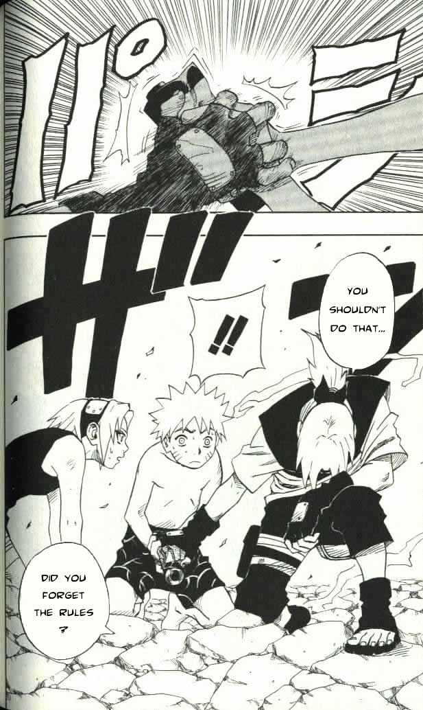 Naruto - Vol.7 Chapter 60 : Last Chance...!!