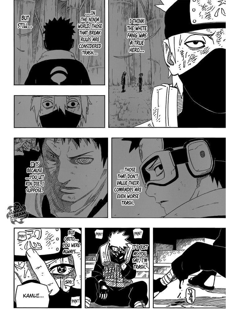 Naruto - Vol.64 Chapter 608 : Kakashi's Resolve!