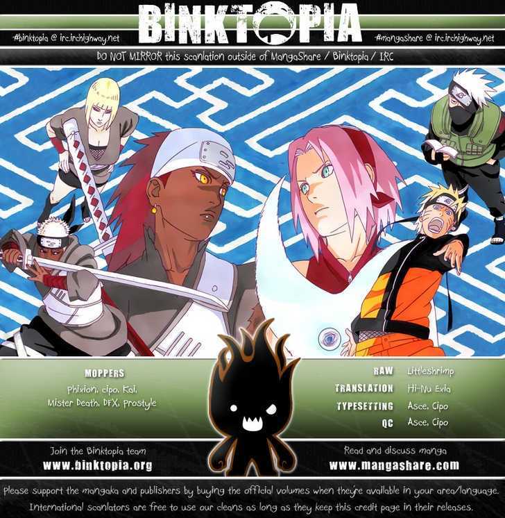 Naruto - Vol.49 Chapter 461 : Kumogakure Vs. Taka