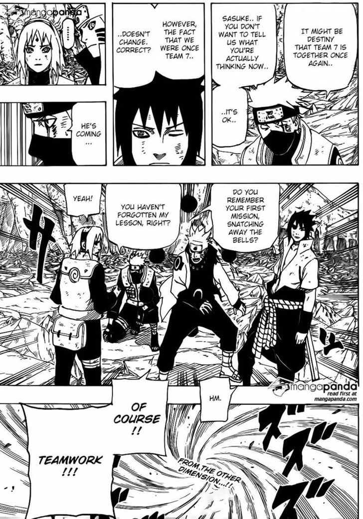 Naruto - Vol.70 Chapter 675 : Present Dream