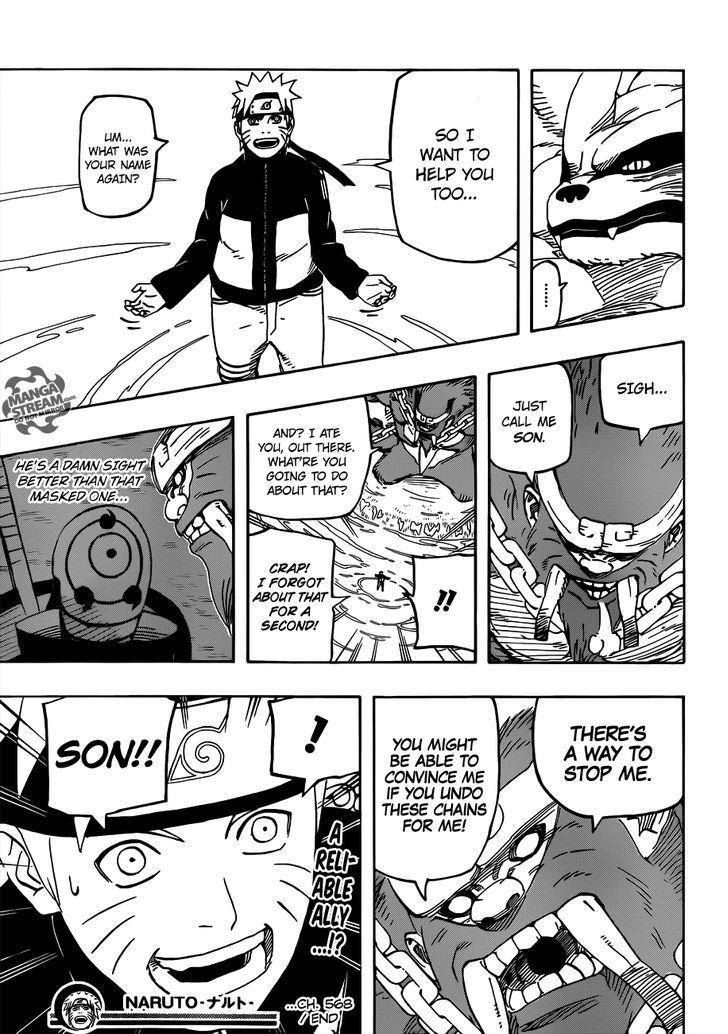 Naruto - Vol.60 Chapter 568 : Son Goku-The Great King Of Sage Ape