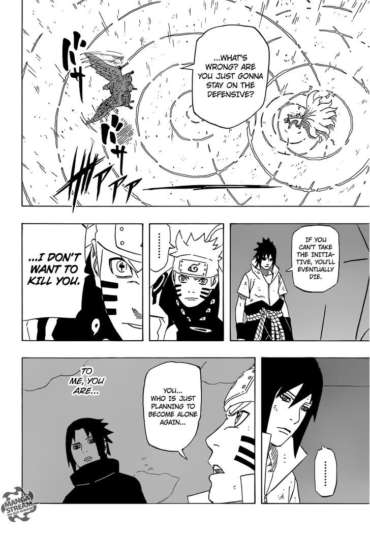 Naruto - Vol.72 Chapter 695 : Naruto And Sasuke (2)