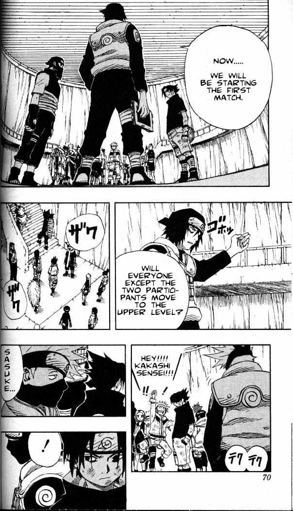 Naruto - Vol.8 Chapter 67 : Opposing Ability!!