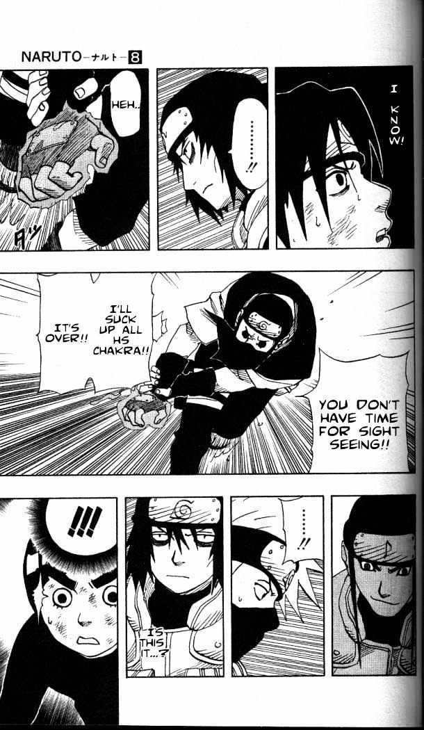 Naruto - Vol.8 Chapter 67 : Opposing Ability!!