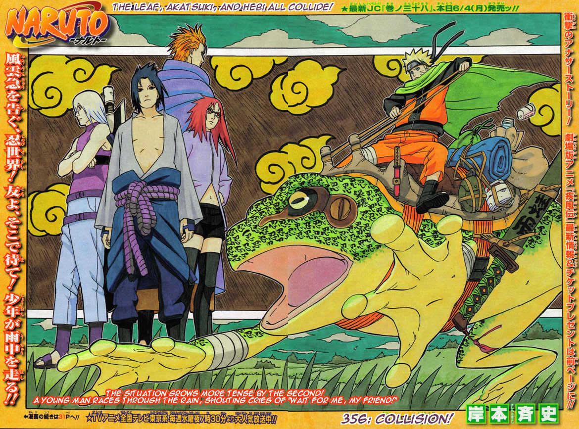 Naruto - Vol.39 Chapter 356 : Collision!