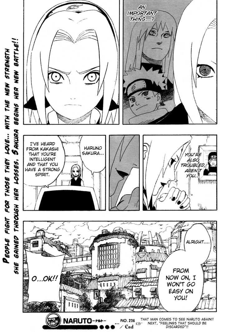 Naruto - Vol.27 Chapter 236 : The Promise That I Could Not Keep