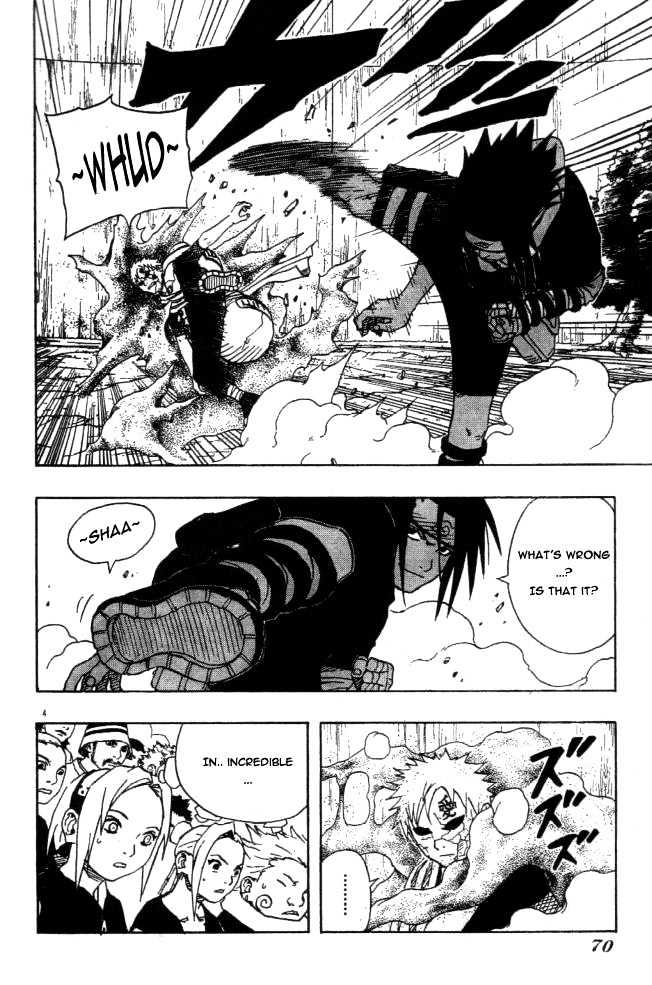 Naruto - Vol.13 Chapter 112 : Sasuke's Taijutsu