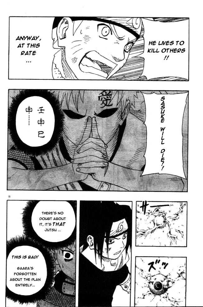 Naruto - Vol.13 Chapter 112 : Sasuke's Taijutsu