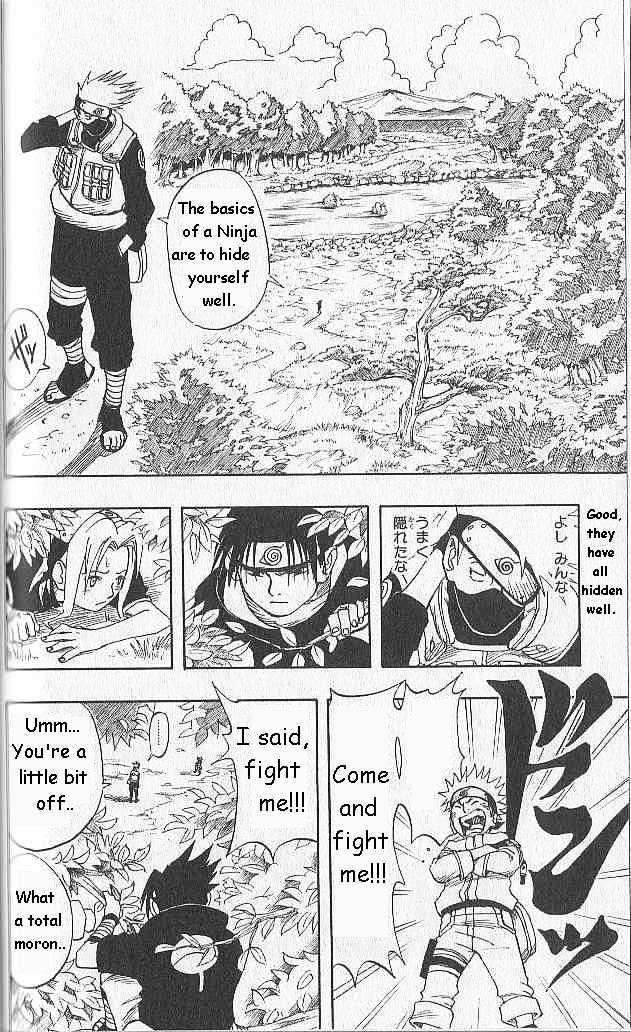 Naruto - Vol.1 Chapter 5 : Carelessness Is Your Worst Enemy