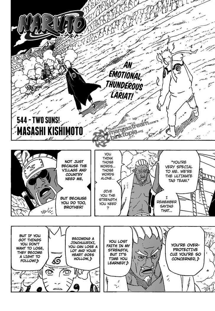 Naruto - Vol.57 Chapter 544 : Two Suns!