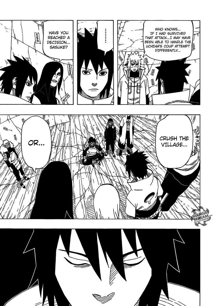 Naruto - Vol.65 Chapter 627 : Sasuke's Reply