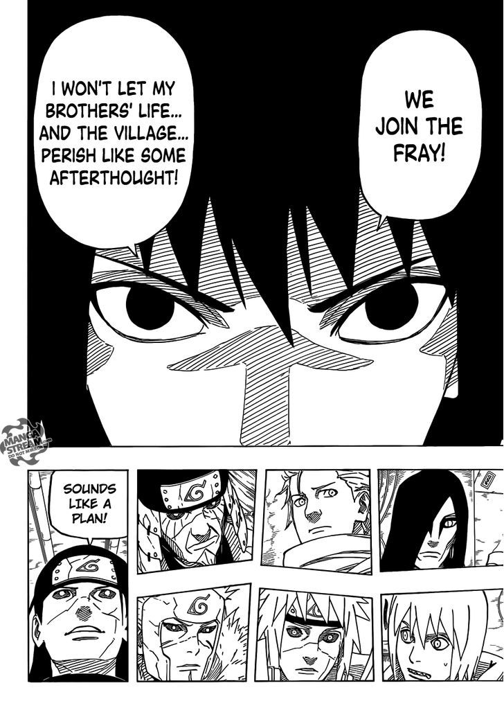 Naruto - Vol.65 Chapter 627 : Sasuke's Reply