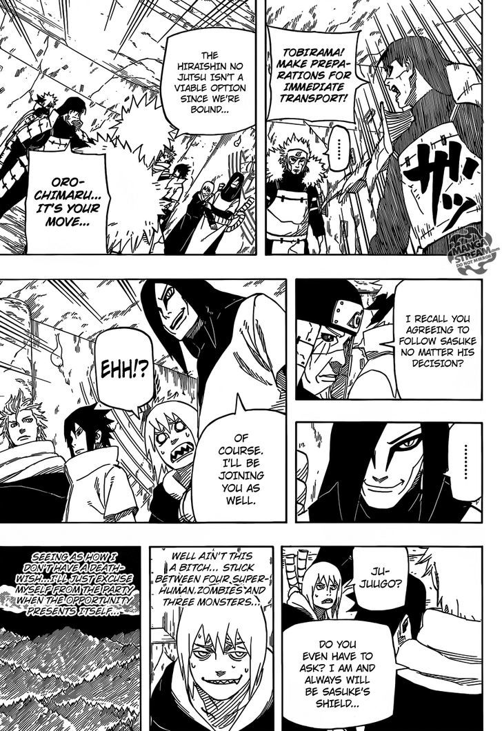 Naruto - Vol.65 Chapter 627 : Sasuke's Reply