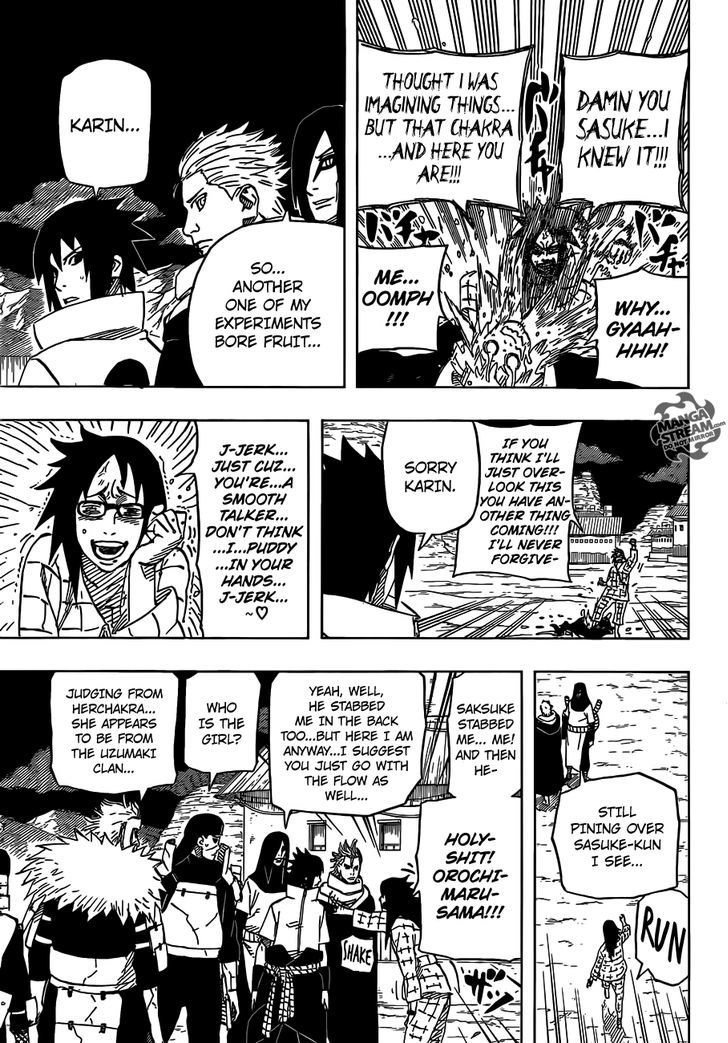 Naruto - Vol.65 Chapter 627 : Sasuke's Reply