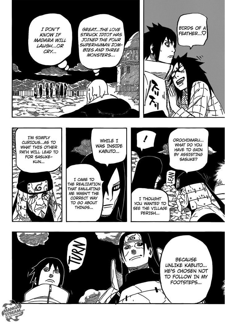 Naruto - Vol.65 Chapter 627 : Sasuke's Reply