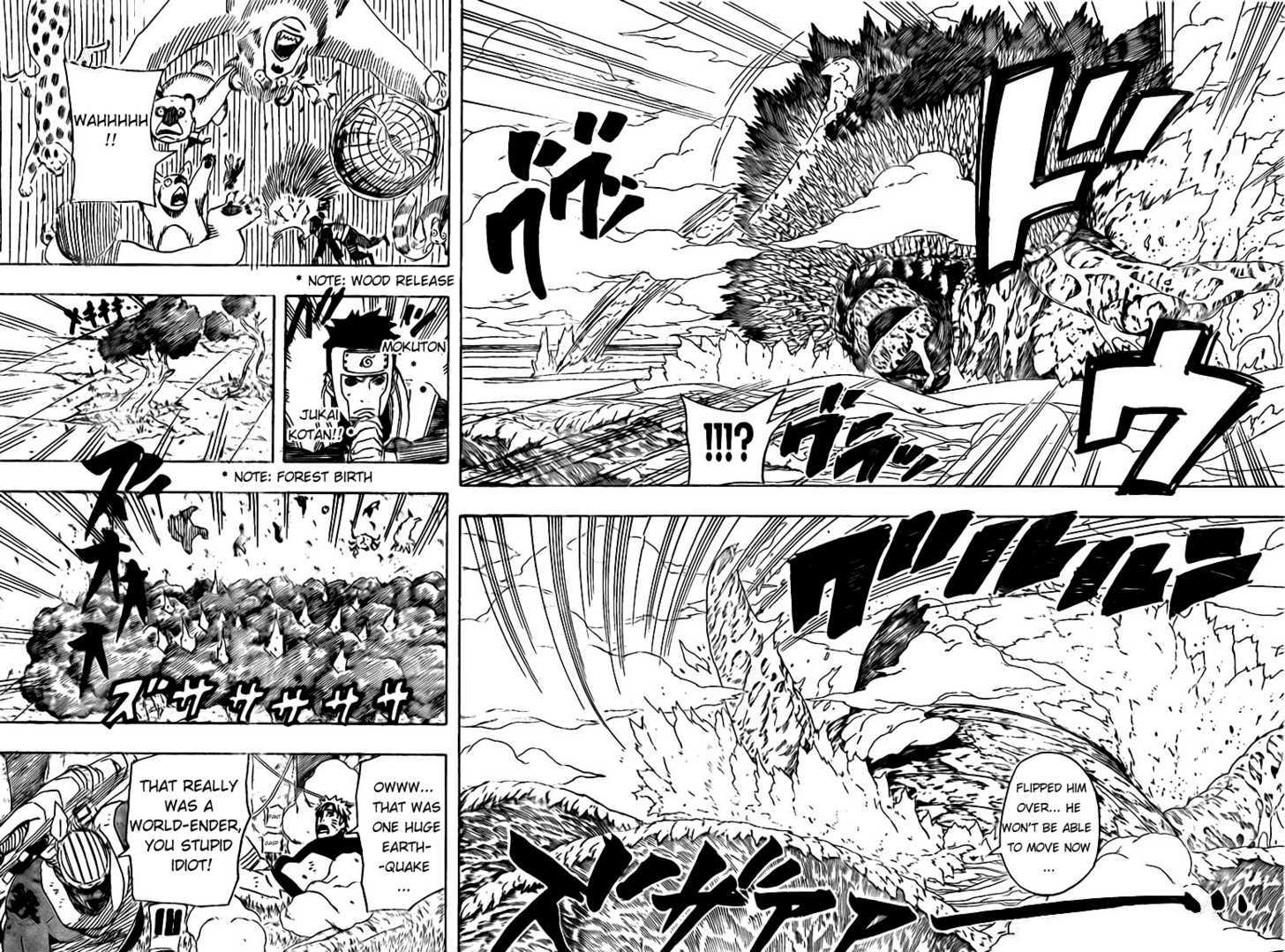 Naruto - Vol.54 Chapter 513 : Kabuto Vs. Tsuchikage!!