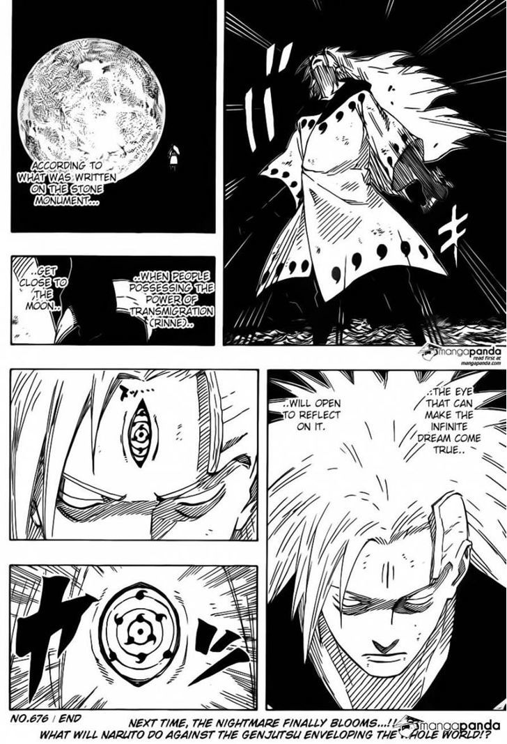 Naruto - Vol.70 Chapter 676 : The Infinite Dream