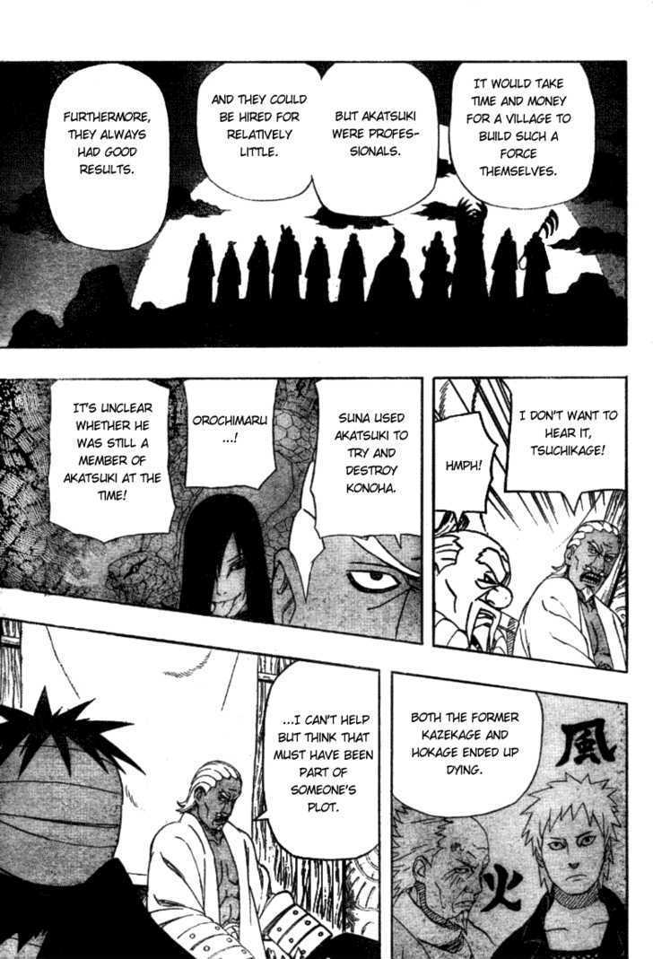 Naruto - Vol.49 Chapter 458 : The Five Kages' Great Dispute