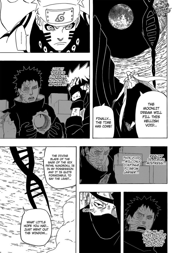 Naruto - Vol.68 Chapter 651 : Things That Were Filled