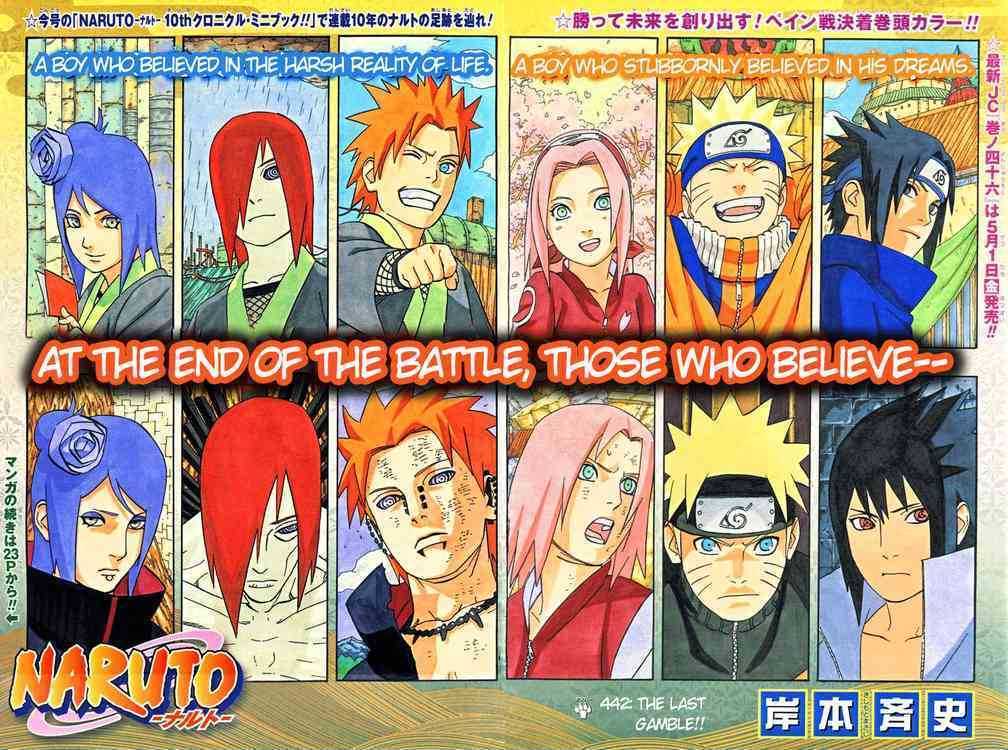 Naruto - Vol.47 Chapter 442 : The Last Gamble