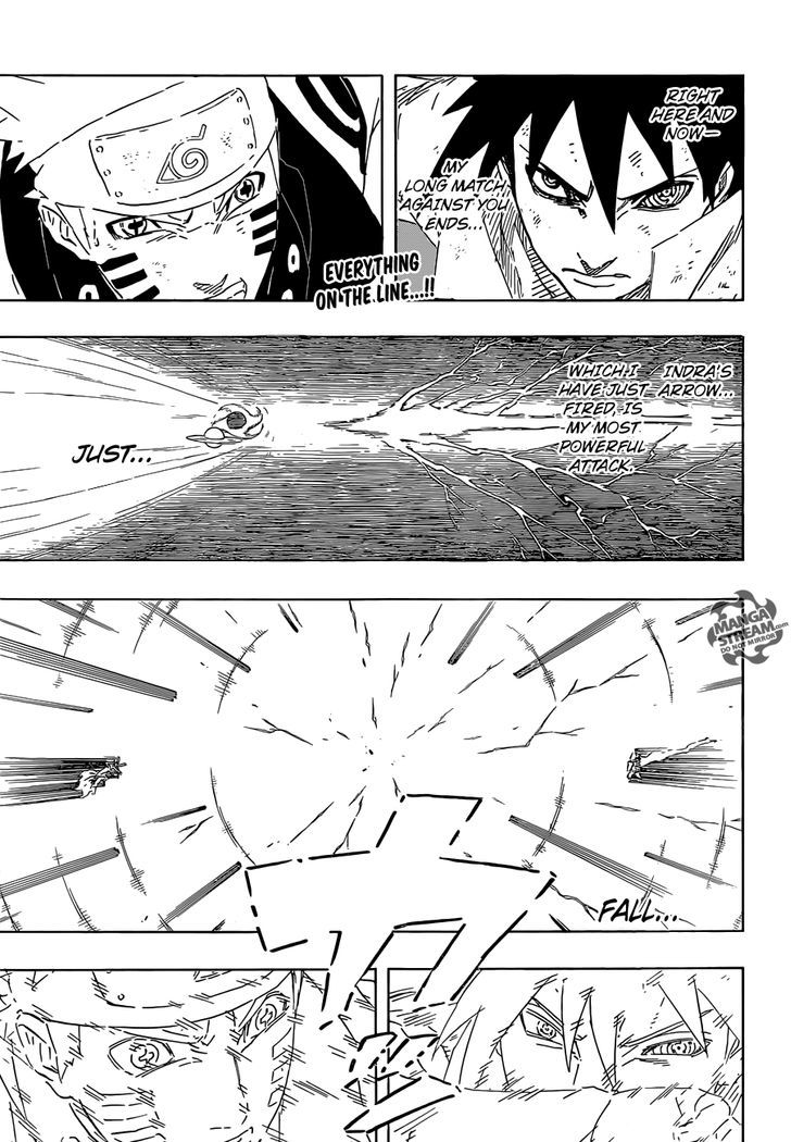 Naruto - Vol.72 Chapter 697 : Naruto And Sasuke (4)