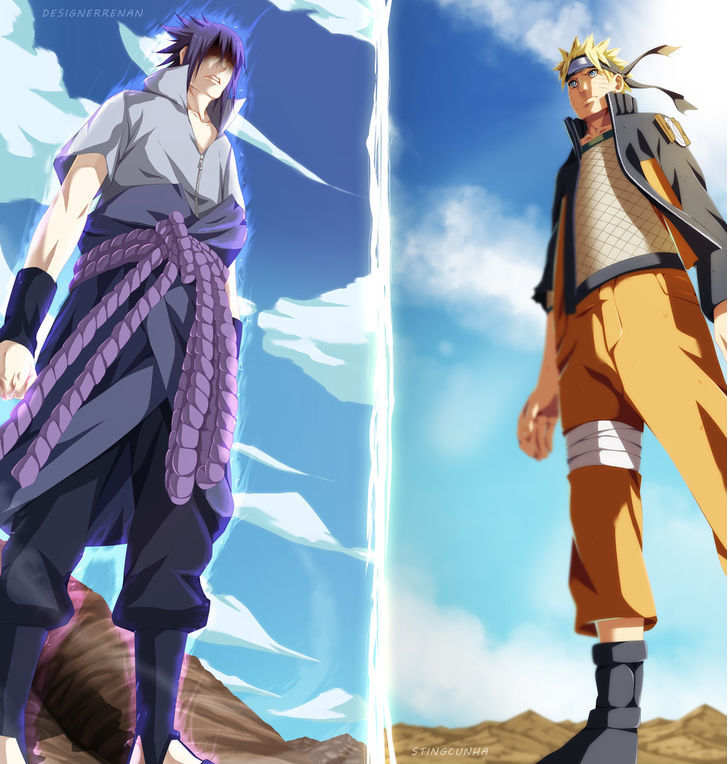 Naruto - Vol.72 Chapter 697 : Naruto And Sasuke (4)