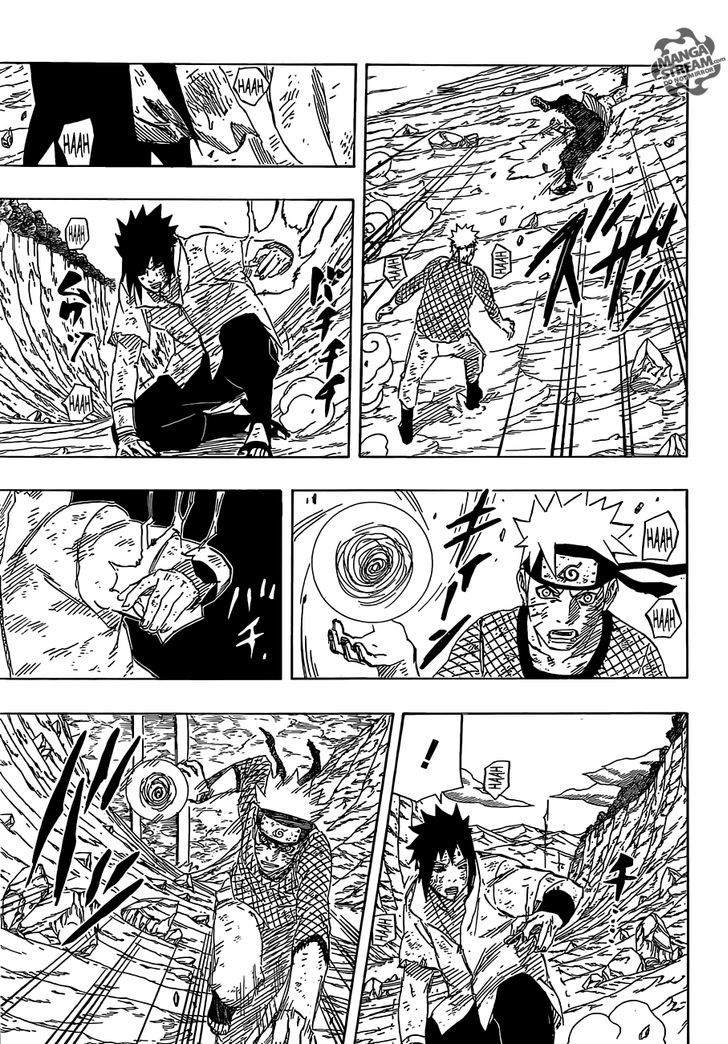 Naruto - Vol.72 Chapter 697 : Naruto And Sasuke (4)