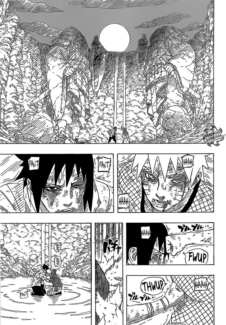 Naruto - Vol.72 Chapter 697 : Naruto And Sasuke (4)