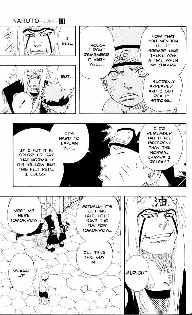 Naruto - Vol.11 Chapter 91 : Disciple Application!?