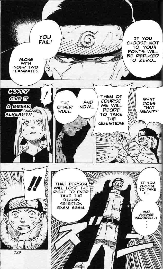 Naruto - Vol.5 Chapter 43 : The Tenth Question...!!