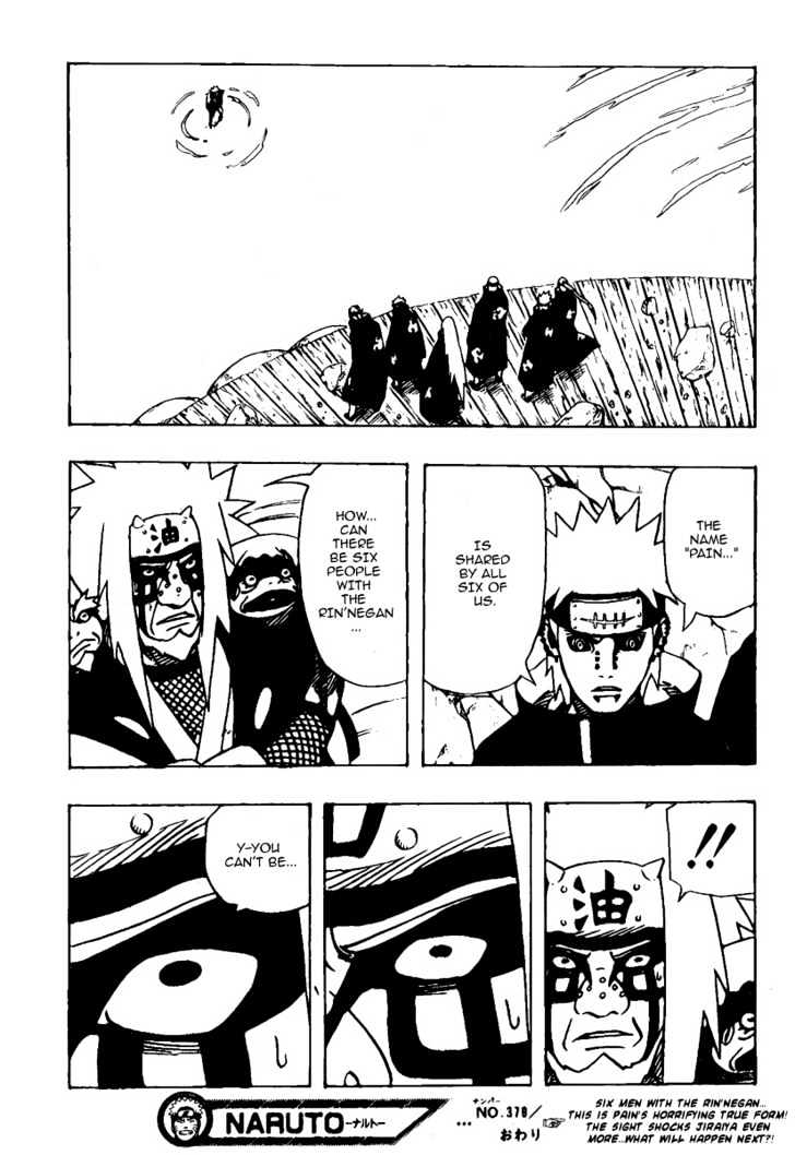 Naruto - Vol.41 Chapter 379 : Jiraya's Decision