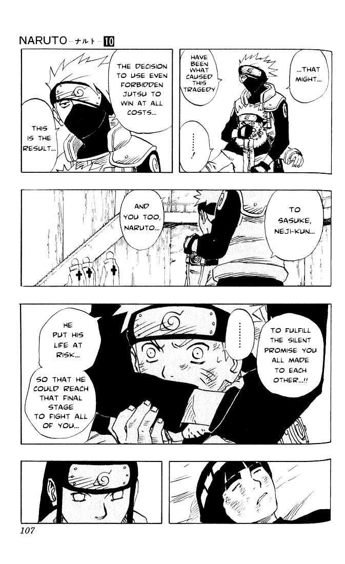 Naruto - Vol.10 Chapter 87 : Prelims Conclude...!!