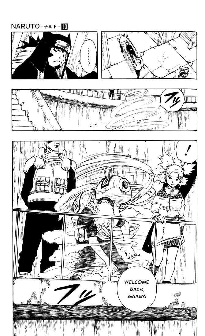 Naruto - Vol.10 Chapter 87 : Prelims Conclude...!!