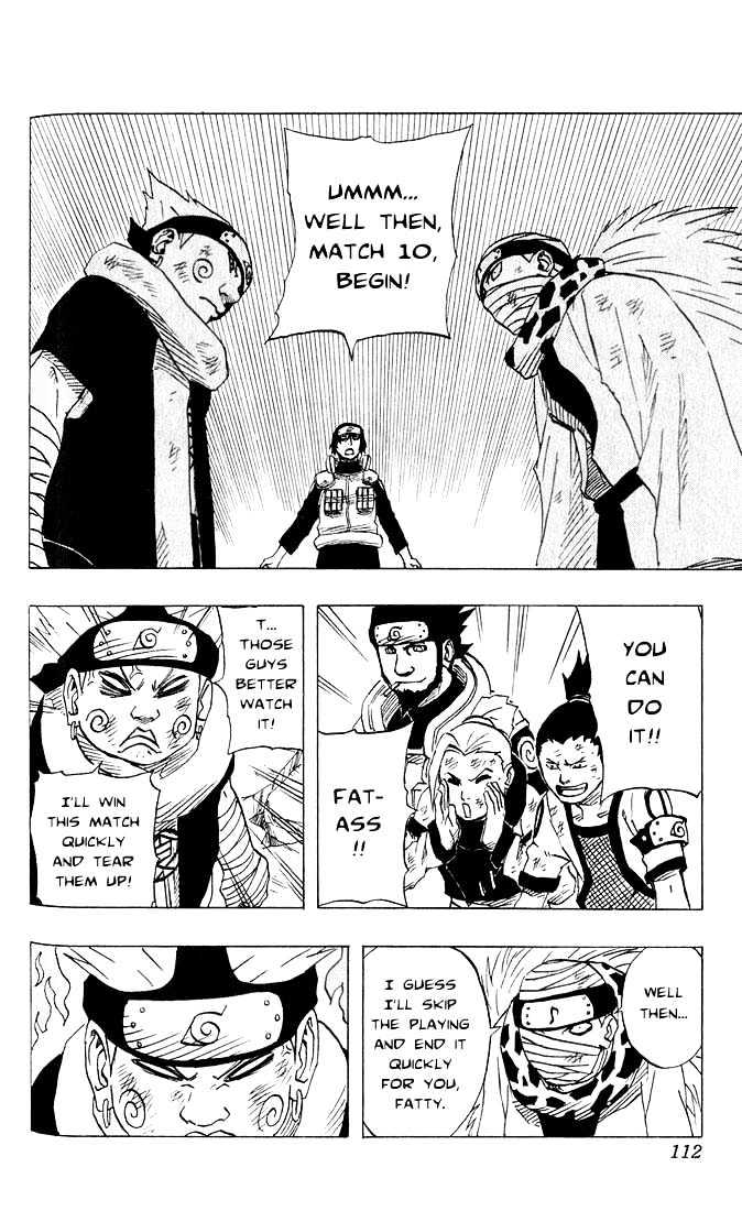 Naruto - Vol.10 Chapter 87 : Prelims Conclude...!!