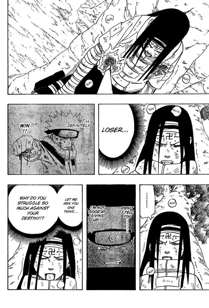 Naruto - Vol.22 Chapter 197 : Unyielding Determination