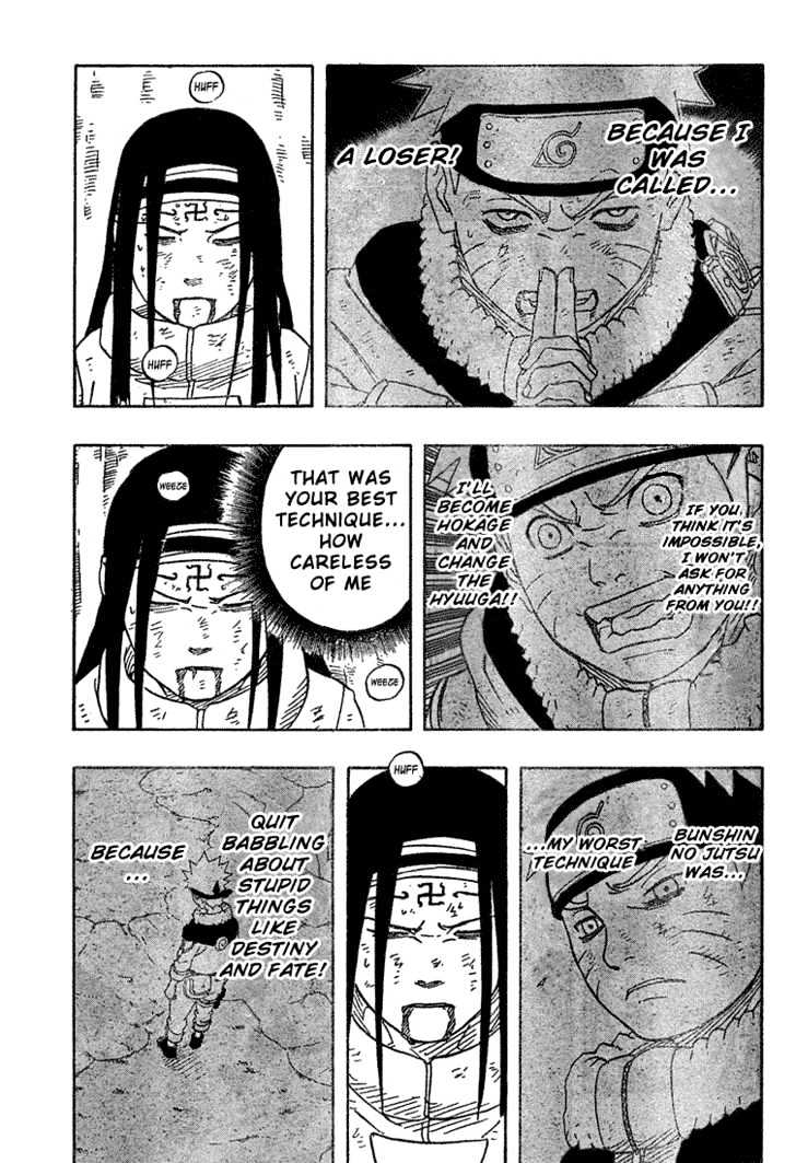 Naruto - Vol.22 Chapter 197 : Unyielding Determination